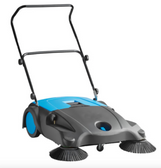 Outdoor Manual Sweeper-Industrial 7.9 Gallon