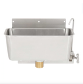  11" Ice Cream Dipper Well and Faucet Set