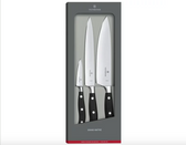 Victorinox 7.7243.3 Grand Maitre 3-Piece Forged Chef Knife with POM Handle Set