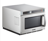 Stainless Steel Heavy-Duty Commercial Microwave with USB Port - 120V, 1200W