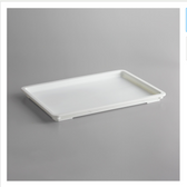 18" x 26" White Heavy-Duty Polypropylene Dough Proofing Box Lid