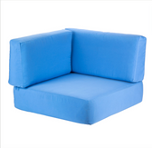 BFM Seating PH6101C-CU Belmar Canvas Corner Cushion Set
