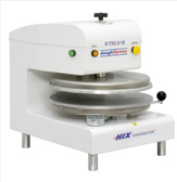Dual Heat Round Electromechanical Tortilla Press 18" - White, 220V-DoughXpress D-TXE-2-18-WH 