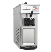 6210-C Countertop Soft Serve Ice Cream Machine with 1 Hopper - 110V, 1 Phase-Spaceman 