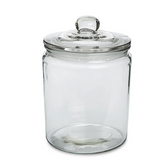 Gallon Glass Jar with Lid-0.75gl