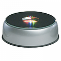 Mirrored Silver Revolving Turntable 4" EB1413