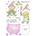 Clear Stamp Set - Halloween Frog
