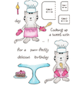 Clear Stamp Set - Baking Kitty