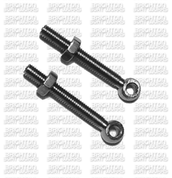 Single pair Stainless Steel Deck Eye 30 mm length  with 3mm Nuts