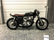 (SOLD)(971) MOTO PGH 1978 Honda CB750k Cafe Racer 'The Black & Tan"