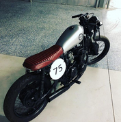 (SOLD)(903) 1974 Honda CB500 Cafe Racer
