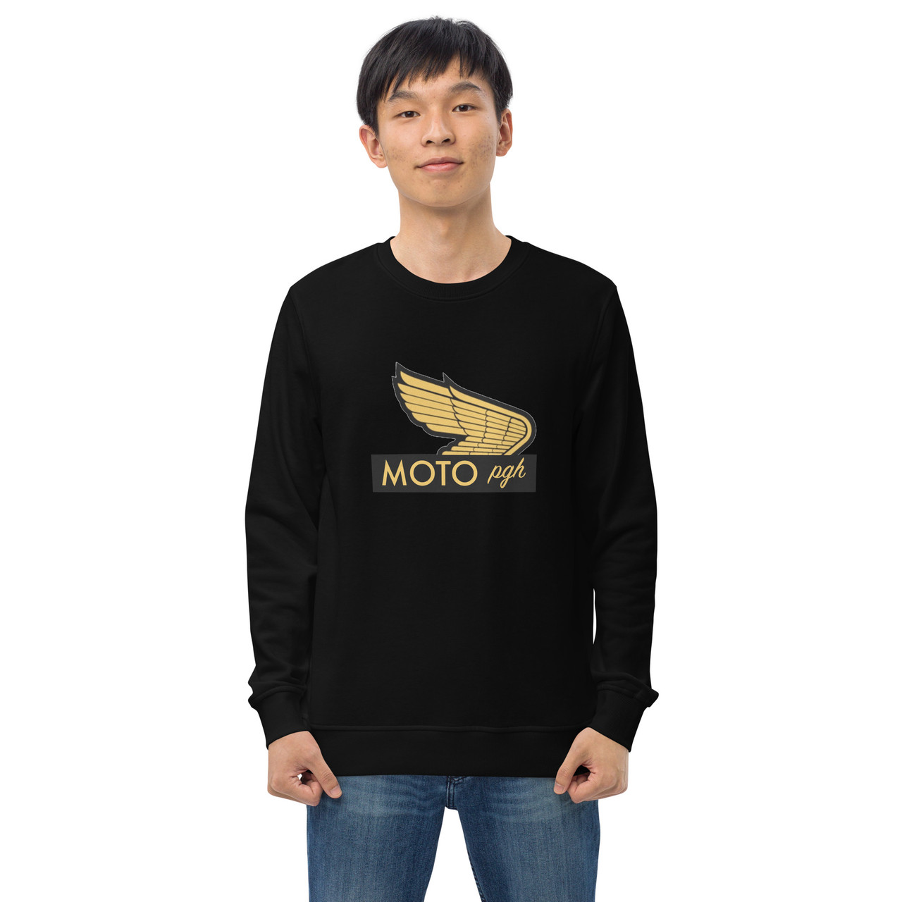 Sweatshirt moto discount