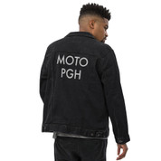 MOTO PGH Embroidered Denim Jacket 