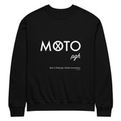 MOTO PGH Headlamp LOGO Built in Pittsburgh, ridden everywhere.