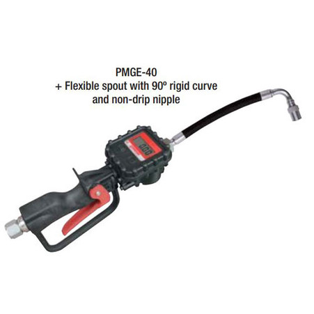 Gespasa Manual Lubricant Nozzle with Meter and Spout