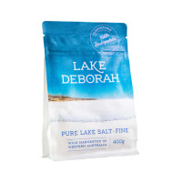 400g Salt bag from Lake Deborah WA (Fine salt, no additives) 
1 bag limit applies to shipping
Direct contact the team for bulk orders.