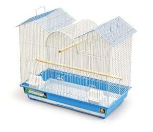 triple roof bird cage