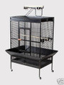 Select Parrot Cage w/Playpen available in 8 colors  - 3154