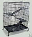 Prevue Jumbo Ferret Chinchilla Rat Cage 48" x 36" x 24" - 475