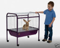 Prevue Rabbit Guinea Pig Cage on Stand 31"x29"x19" - 320