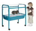 Prevue Rabbit Guinea Pig Cage on Stand 37"x33"x22" - 420