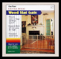 FOUR PAWS Pet / Dog Gate - Extra Wide Wood Gate - FP57220