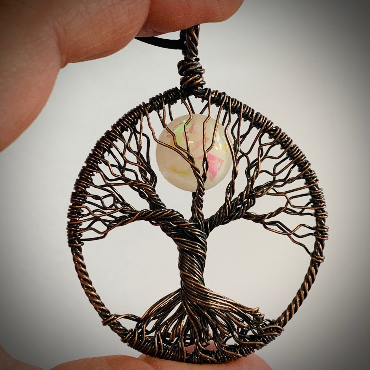 Wire Wrapped Tree Pendant 2025