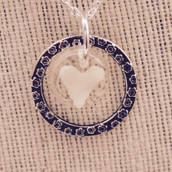 nature circle of life pendant