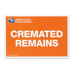 cremains prepaid domestic shipping kit