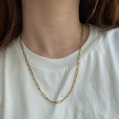 paperclip necklace