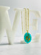 placenta, 23x17mm, gold flecks, turquoise background