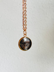 memorial bezel necklace