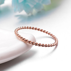 stainless twist stacking band