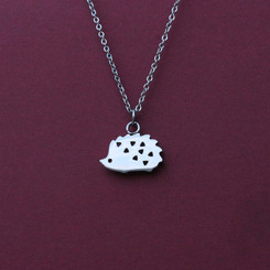 hedgehog necklace