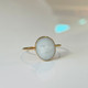 10 x 8mm north/south bezel, smooth band