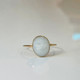 10 x 8mm north/south bezel, smooth band