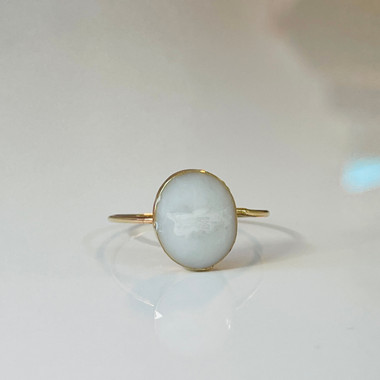 10 x 8mm north/south bezel, smooth band