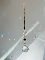 beaded sunburst sun catcher