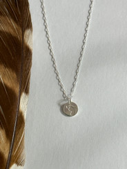 footprint necklace