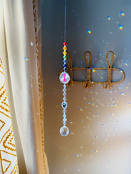 rainbow bridge locket sun catcher