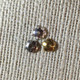 cap options: silver filigree, silver daisy, gold daisy