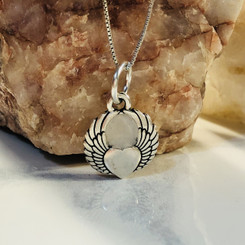 winged heart charm