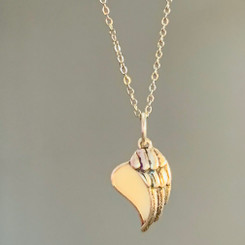 heart angel wing