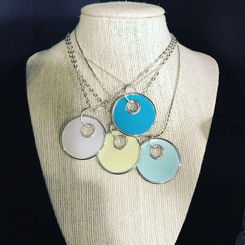 double circle pendant