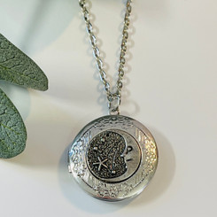 moon and stars locket