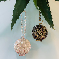 breast milk filigree locket kit