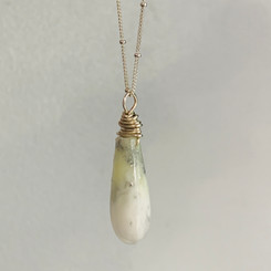 metallic milk drop pendant