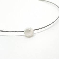 pearl cable necklace