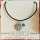 shown with a birthstone drop