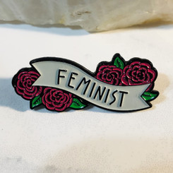 feminist pin